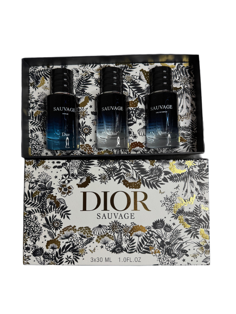 Perfume Dior Sauvage Pack de 3