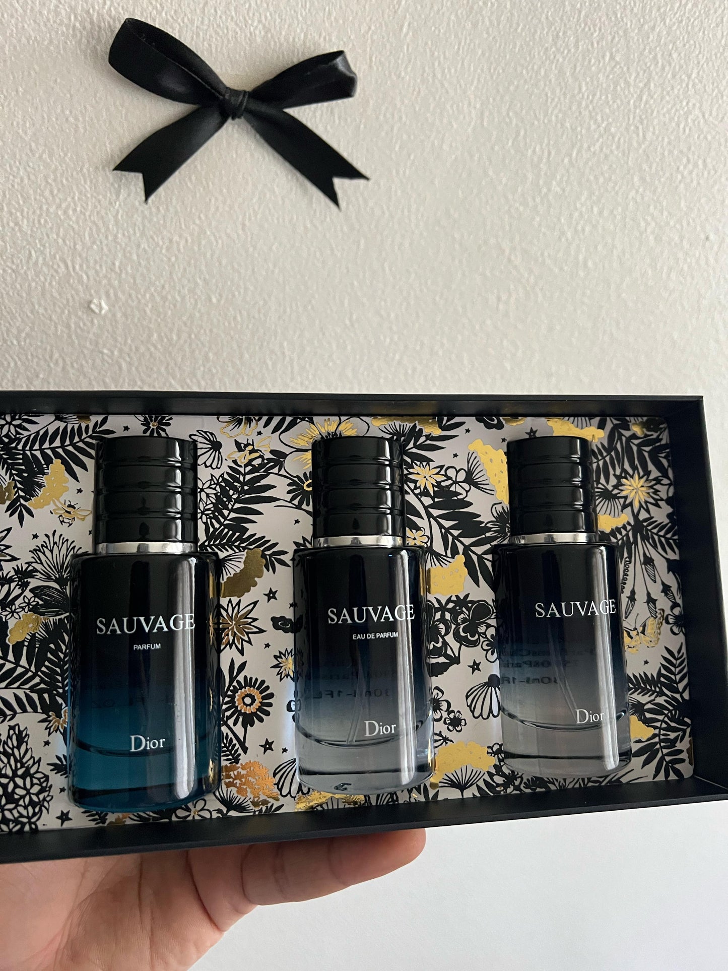 Perfume Dior Sauvage Pack de 3